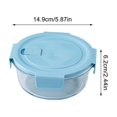 thumbnail image 3 of Wzzjkit Glass Bento Box Can Be Microwave Oven Students Heated Lunch Box Office Fresh-keeping Box, 3 of 6