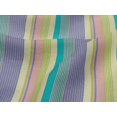 thumbnail image 3 of oneOone Viscose Jersey Fabric Multicolor Stripe Printed Fabric 1 Yard 60 Inch Wide, 3 of 4