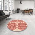 thumbnail image 4 of Ahgly Company Tapis d'Intérieur Lavables en Machine, Rectangle de Transition Rose Saumon Clair, 8' x 12', 4 of 7