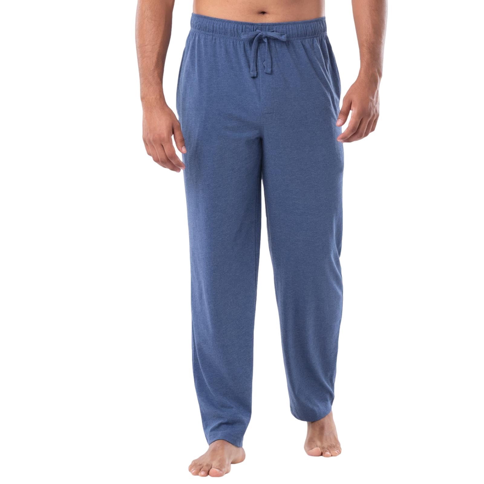 Mgmyaa Men's Lightweight Pajama Pants Soft Lounge Sleep Joggers Adjustable Drawstring & Pockets All-Season Sleepwear