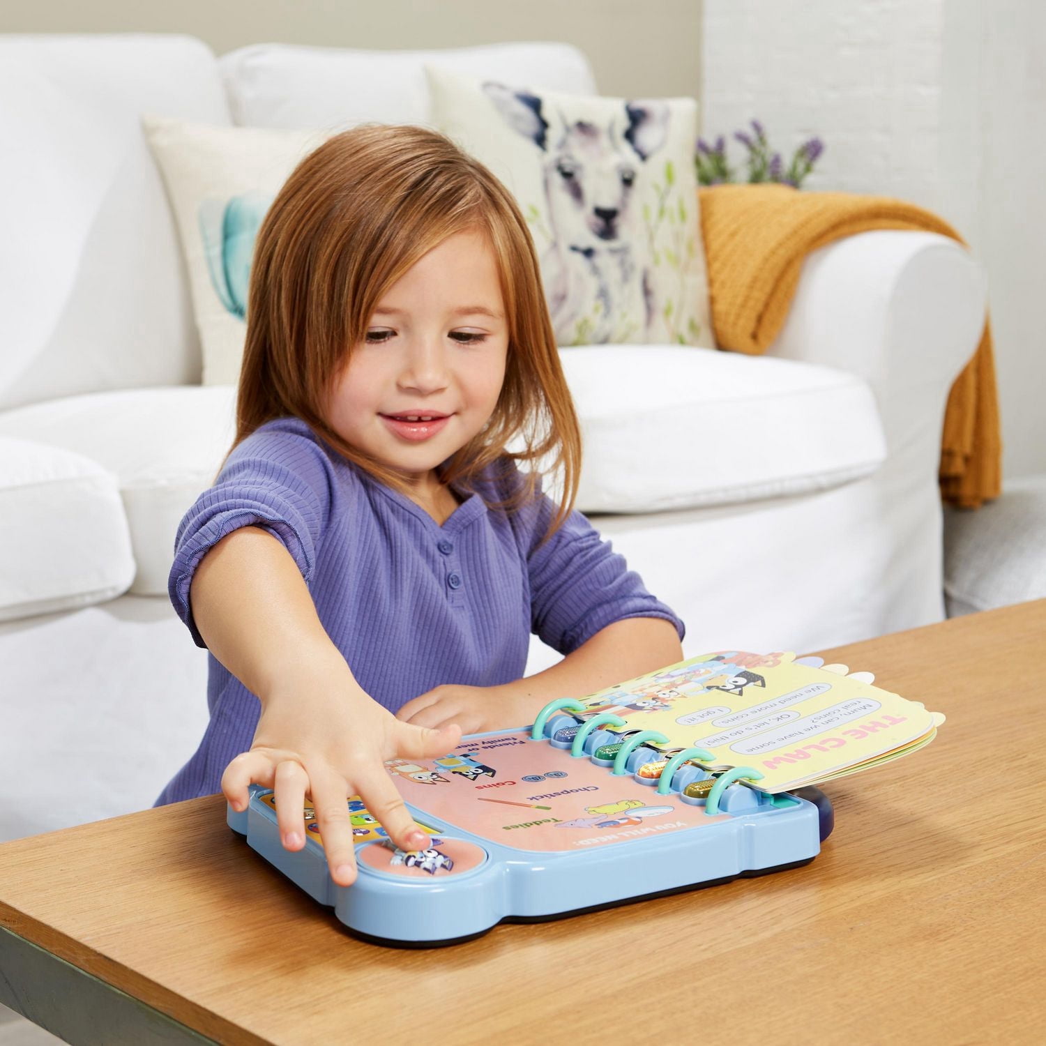 VTech Bluey Bluey's Book of Games- Version anglaise
