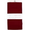 thumbnail image 1 of FABRIC CREATIONS 65/35 Polycotton Pre-Cut Fabric, Red, 1.83 × 1.07 m (2 × 1.17 yd), Burgundy, 1 of 1