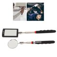 thumbnail image 1 of Miroir d'Inspection Rétractable Flexible, Rond Carré 2 Pcs Léger LED Miroir d'Inspection Télescopique Ultra Lumineux Contrôle des Pauses Gain de Place pour Espaces Serrés, 1 of 8