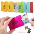 thumbnail image 1 of 10Pcs Portable Anti-magnetic RFID Credit Bank ID Card Sleeve Protective Case, 1 of 8