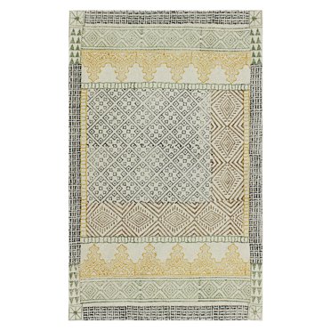 Casavani Tapis en Coton Noir Tissé à la Main Coureur de Couloir d'Escalier Tapis Décor Intérieur Kilim 4x12 Pieds