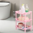 thumbnail image 4 of 3-Layer Storage Rack for Bathroom and Kitchen Meitianfacai - Freestanding Plastic Storage Organizer Shelf for Bathroom, 4 of 7