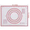 thumbnail image 3 of Vonky Nonstick Food Grade Slicone Knead Kitchen baking accessory Kitchen baking accessory Dough Rolling Mat Dual Scales Measurement Baking Pad Kitchen Accessory, 3 of 9
