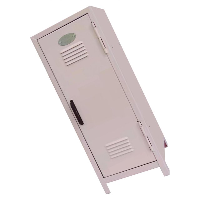 DOLITY Make Up Storage Cabinet, Jewelry Cabinet with Vertical Filing Cabinet, Cosmetics Pink