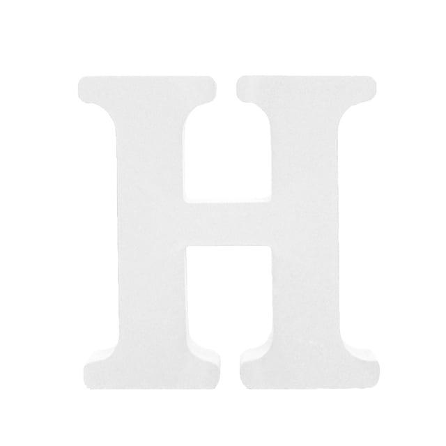 Desktop Ornament Wooden English Alphanumeric Ornaments Crafts DIY Letter Creativity 32 Inch Wall Decoration