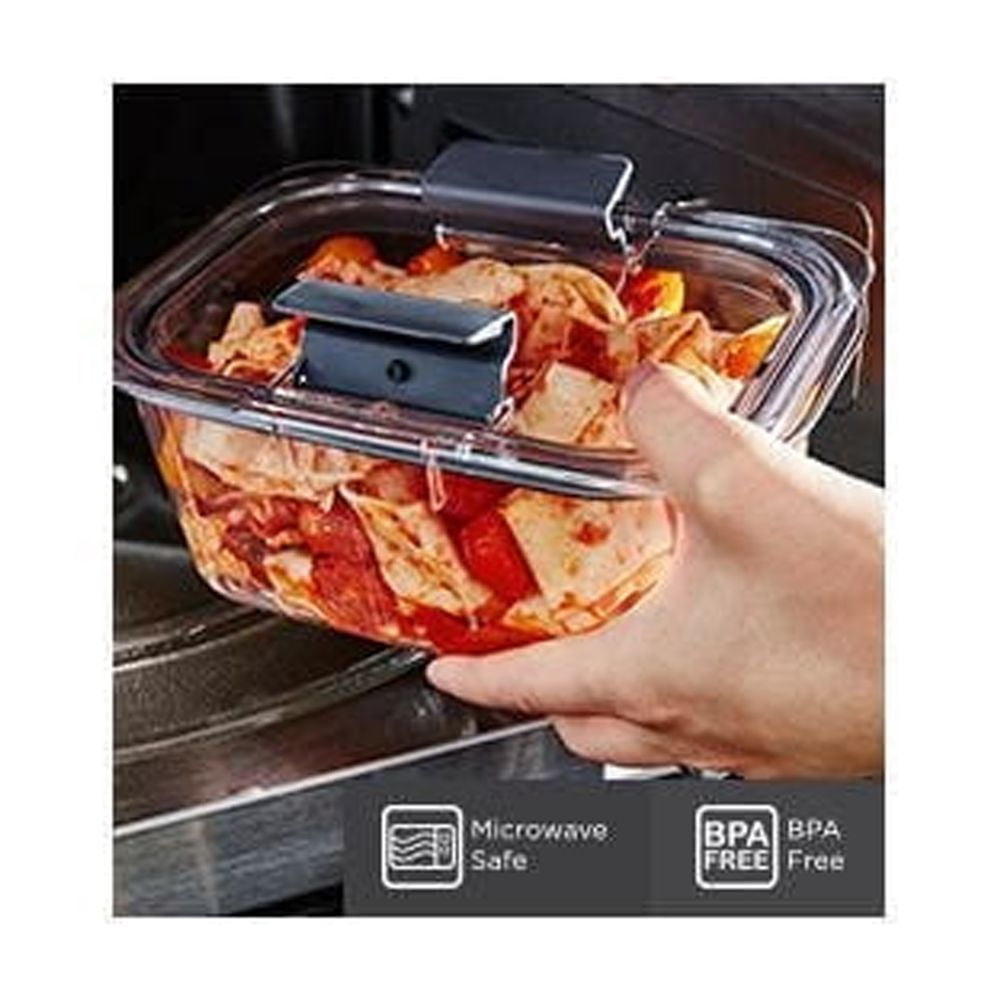 Récipient d’entreposage pour aliments en plastique Rubbermaid Brilliance, 3,2 tasses (760 ml), paquet de 1