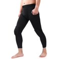 thumbnail image 2 of POINTERTECK Basketball Pants with Knee Pads  Black Knee Pads Compression Pants, 2 of 7