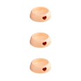 thumbnail image 2 of Dalazy Wear-resistant And Durable Plastic Dog Bowl For Long-lasting Bite Resistant orange large size 3Set, 2 of 6