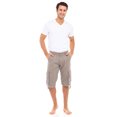 thumbnail image 2 of Shorts Cargo pour Hommes à Coupe Classique, devant Plat, en Sergé 100 % Coton, 2 of 6