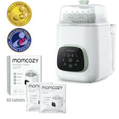 Momcozy KleanPal Pro Baby Bottle Washer, Sterilizer & Dryer - All-in-One Cleaning Machine for Bottles, Pump Parts & Baby Essentials