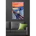 thumbnail image 4 of The Scream by Edvard Munch Wall Poster, 22.375" x 34", 4 of 4