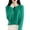 Green, variant on Baberdicy Women's Solid Color Knit Top, Round Neck Open Front Cardigan Sweater , Solid Round-Neck Cardigan, Casual Knit Sweater, Everyday Top Dark Blue S