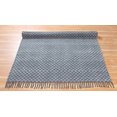 thumbnail image 4 of Casavani HandMade Flat Weave Cotton area Rug, Black 2.6x4 Ft, 4 of 6