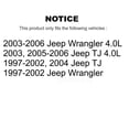 thumbnail image 2 of Filtre à Air 57-46081 pour Voiture Jeep Wrangler TJ, 2 of 2