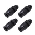 thumbnail image 3 of AN6 Coupler, Anti Rust Male Thread Straight Aluminium Alloy 4PCS AN6 Adapter With Brass Ferrule For Liquid Gas Diesel Oil 5/16in, 3 of 8