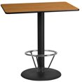 thumbnail image 3 of Flash Furniture 24" x 42" Laminate Top Pub Table in Mahogany, 3 of 4