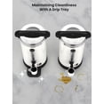 thumbnail image 5 of Garvee 100-Cup Stainless Steel Commercial Coffee Urn, 18L/4.8 Gal, 5 of 5