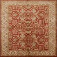 thumbnail image 1 of Ahgly Tapis d'Intérieur Lavable en Machine Carré Industriel Moderne Marron Sable Marron, 4 Pieds Carré, 1 of 7