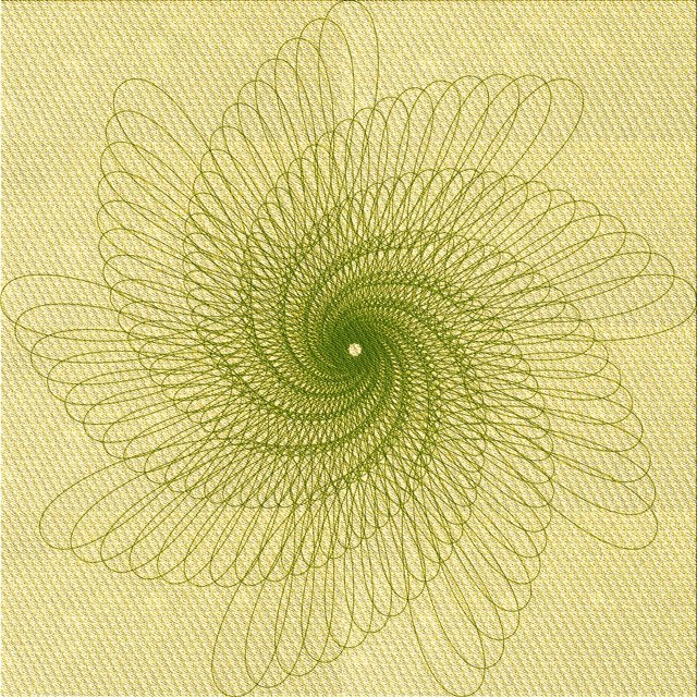 Ahgly Tapis d'Intérieur Lavable en Machine Carré Transitionnel Jaune Soleil, 6 Pieds Carré
