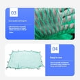 thumbnail image 4 of VONKY Pickup Truck Cargo Net Strong Nylon Webbing For Long Usage Time Furniture Etc Cargo Net Heavy Duty 3*4m, 4 of 6
