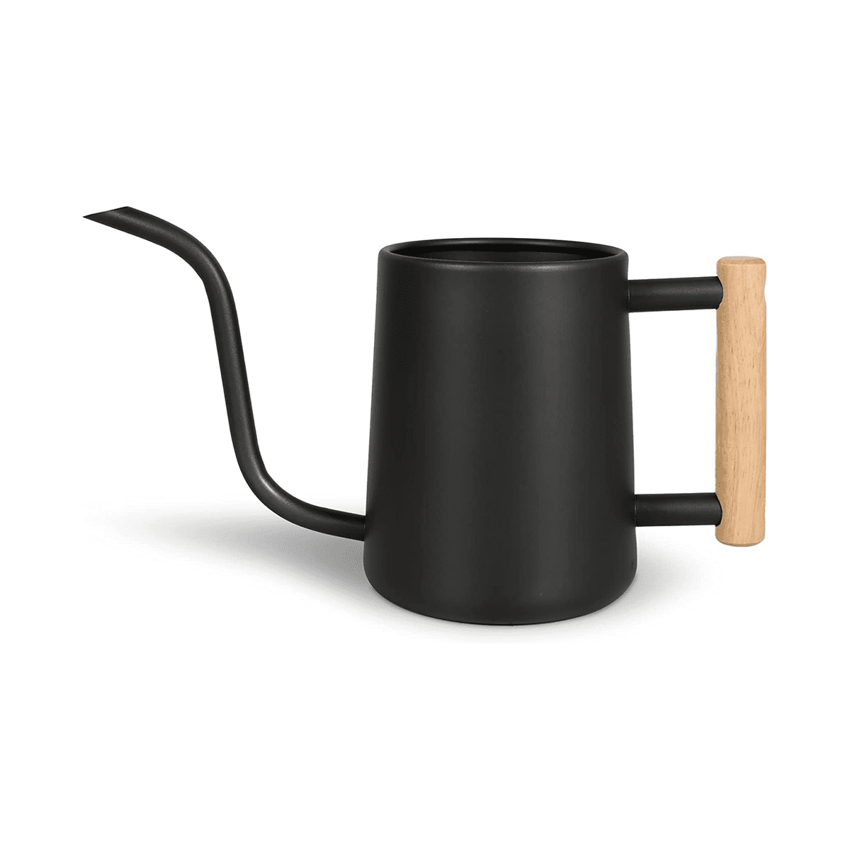 Watering Can Indoor Plants, 35 /1000 Ml Metal Stainless Steel Watering Can Pot with Long Spout for Indoor House Black