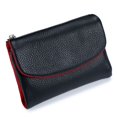 thumbnail image 2 of Leather Purse Women's Slim RFID Blocking Wallet Soft Leather Small Card Holder For Daily Use And Travel With Large Storage Capacity, 2 of 3