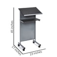 thumbnail image 3 of Audio-Visual Direct Mobile Wheeled Lectern / Podiu, 3 of 5