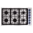 thumbnail image 2 of Thor Kitchen Cuisinière à Gaz Professionnelle Encastrée de 36 Pouces avec Six Brûleurs-TGC3601, 2 of 2