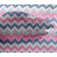 thumbnail image 5 of oneOone Viscose Chiffon Light Pink Fabric Chevron Craft Projects Decor Fabric Printed By The Yard 42 Inch Wide-T7, 5 of 5