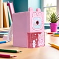thumbnail image 1 of Fridja Manual Pencil Sharpener Hand Pencil Sharpener Pencil Sharpener for Standard Pencils, Colored Pencils and Makeup Pencils for Classroom, Home, Office Use (Pink), 1 of 6