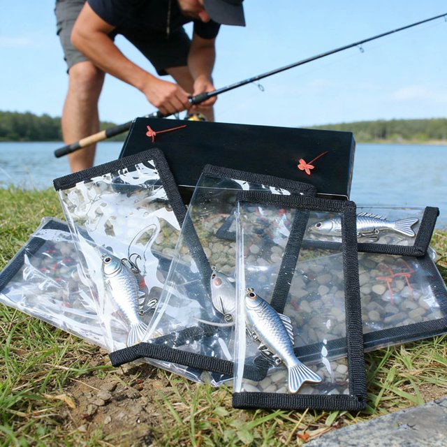 Durable Transparent Fishing Hook Protective Wraps Portable Storage Covers For Tackle Enthusiasts