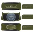 thumbnail image 3 of Silicone Case Skin with Strap for JBL Charge 5 Bluetooth-compatible Speaker (Bla, 3 of 9