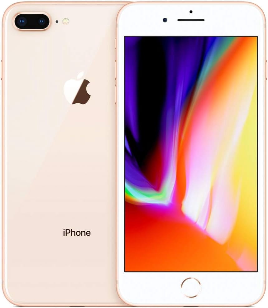 Refurbished Apple iPhone 8 Plus - 256GB – Gold – 12MP Dual Rear