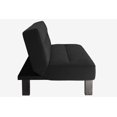 thumbnail image 2 of DHP Kebo Futon Black Sofa Bed, 2 of 9