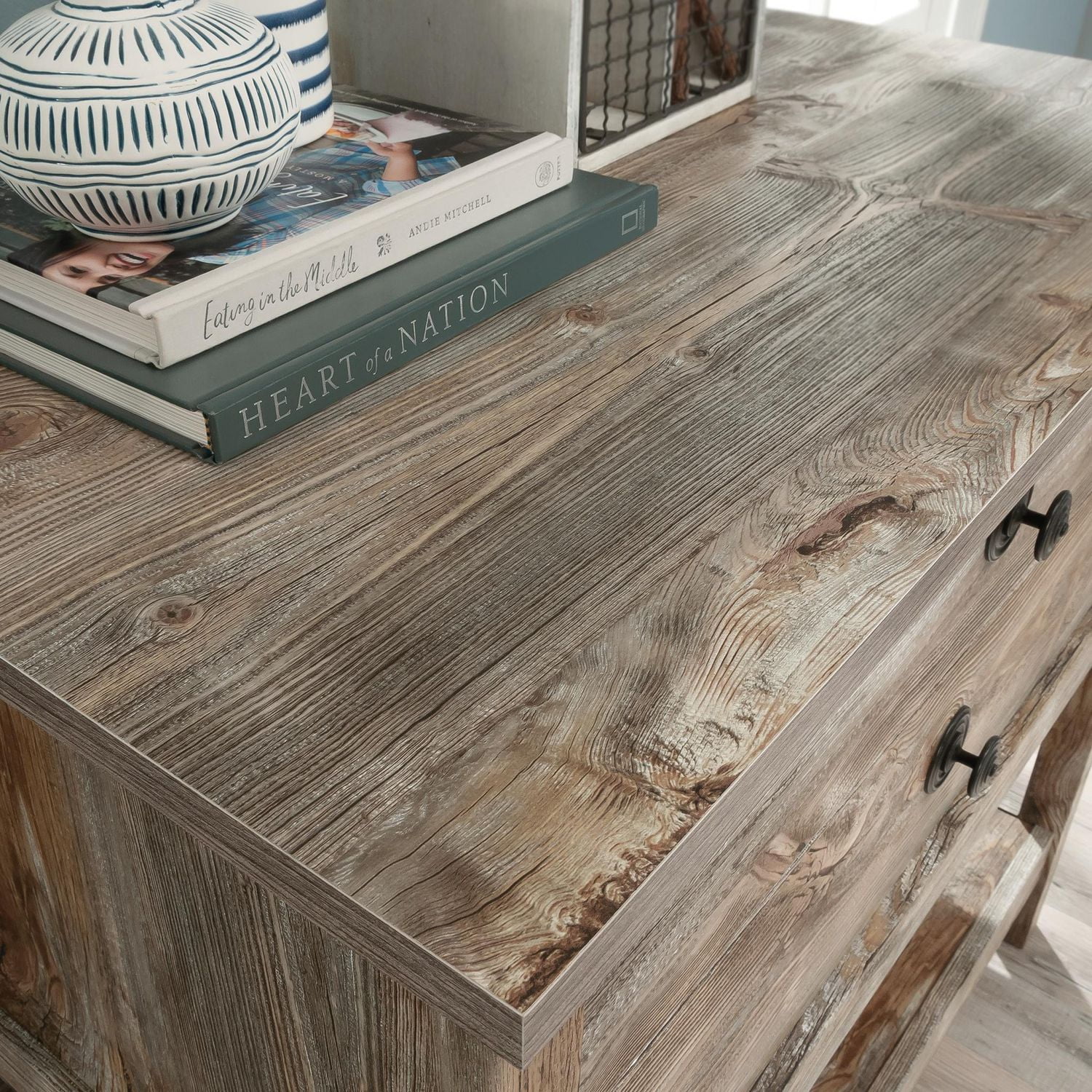 Sauder La Collection Granite Trace Classeur latéral, Finition Rustic Cedar, 433951