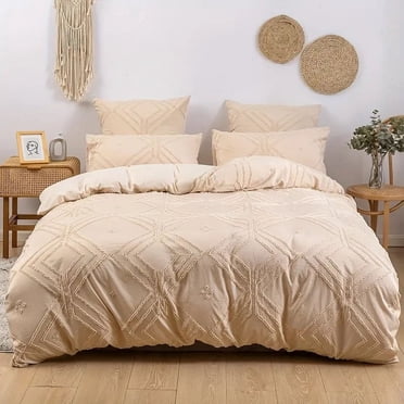 Wzzjkit Ensemble de Couette Grand - Lit en Sac Format Grand 2 Pcs, Ensemble de Couette Doux Uni Lavable Format Très Grand pour Toutes les Saisons, Ensemble de Literie avec Housse de Couette, Taies d'Oreiller