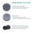 thumbnail image 4 of Eccomum 4PCS Base Foot Pads Slip Vibration Pads for Home Appliances Stabilizer for Raising Height Reducing Noise Floor, 4 of 7