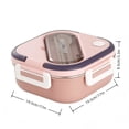 thumbnail image 2 of Lunch Isolé en Acier Inoxydable au Design Élégant et Portable pour une Rétention de Chaleur Efficace et une Utilisation Quotidienne, 2 of 6