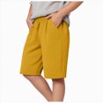 thumbnail image 1 of Kogui Short Cargo Garçon Shorts Cargo Légers Garçon Short à Cordon pour Enfant Short de Randonnée pour Enfants Taille 7-9 (Jaune, 7-9 Ans), 1 of 4