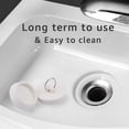 thumbnail image 4 of White Rubber Bathtub Plug Wash Basin Bathtub Plug Drain Pipe Plug Plug Water Plug, 4 of 4