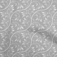 thumbnail image 1 of oneOone Velvet Gray Fabric Asian Floral Block Craft Projects Decor Fabric Printed By The Yard 58 Inch Wide, 1 of 3
