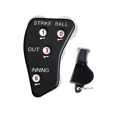 Maoww Indicateur d'Engrenage d'Arbitre de Baseball Sorties Softball Roue d'Arbitre de Baseball 4