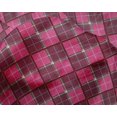 thumbnail image 4 of oneOone Silk Tabby Fabric Tartan Check Decor Fabric Printed BTY 42 Inch Wide, 4 of 4