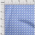 thumbnail image 2 of oneOone Velvet Blue Fabric Check Sewing Craft Projects Fabric Prints By Yard 58 Inch Wide, 2 of 4