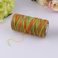 thumbnail image 2 of GUOOL 260M 150D 0.8mm Flat Waxed Thread Sewing Stitching Leathercraft Colorful, 2 of 7