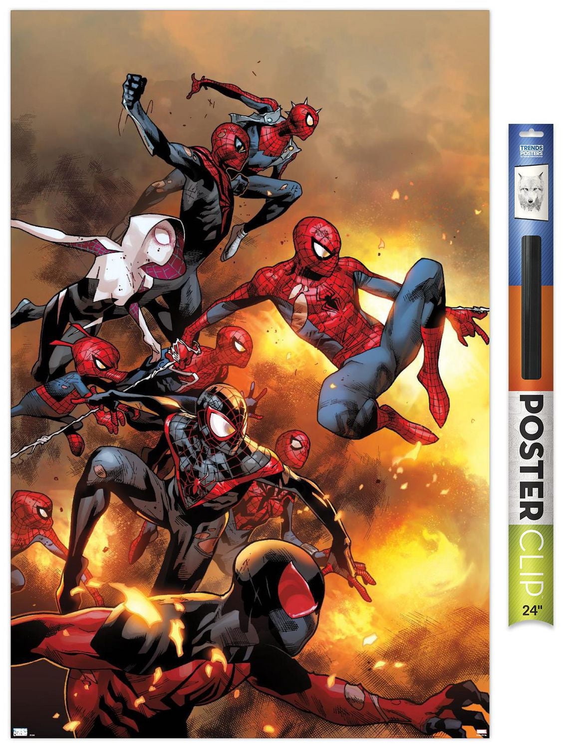 Marvel Comics - Spider-Verse - The Amazing Spider-Man #13 Wall Poster, 22.375" x 34" Framed